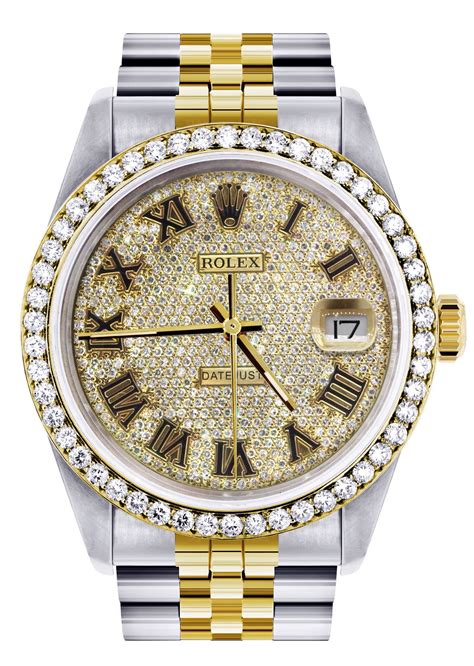 gold rolex watch men.